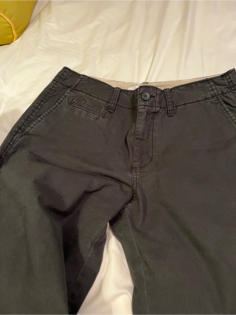 Old Navy Classic flex Dark Charcoal Chino Pants so 29 x 34 Lengths